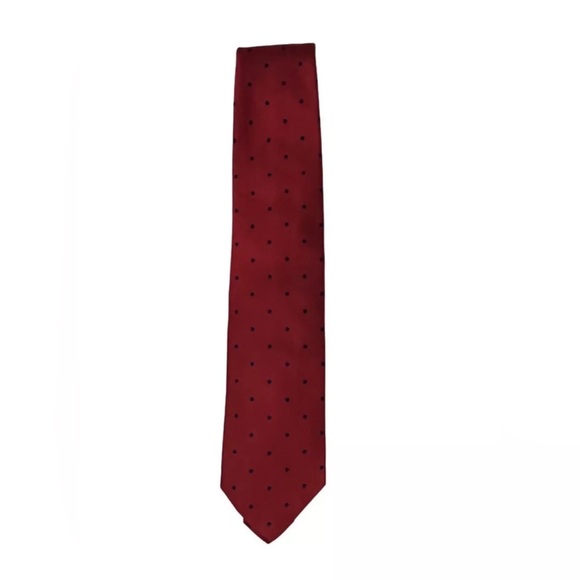 BROOKS BROTHER Silk Solid Red/Blue Tie BRAND NEW - Picture 2 of 4